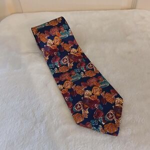 Vintage Paul Fredrick Hand Sewn Silk Individually Wrapped Candy Neck Tie USA
